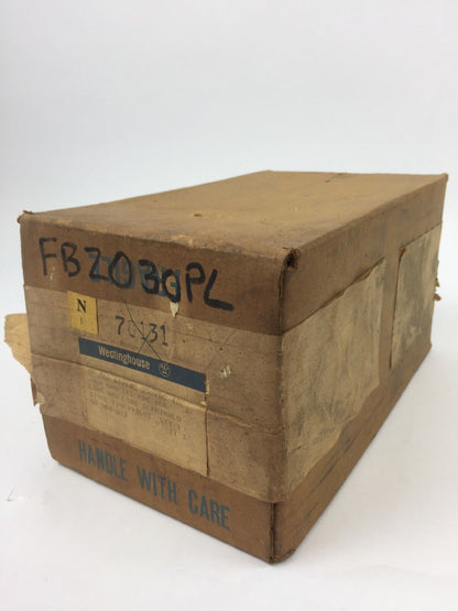 WESTINGHOUSE FB2030PL THER MAG TRI PAC BKR 2P 30A 600 VAC 250 VDC 40C