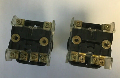 ALLEN BRADLEY 800T-QB24 SERIES T GREEN PUSH BUTTON 24V AC/DC LAMP#757(LOTOF2)