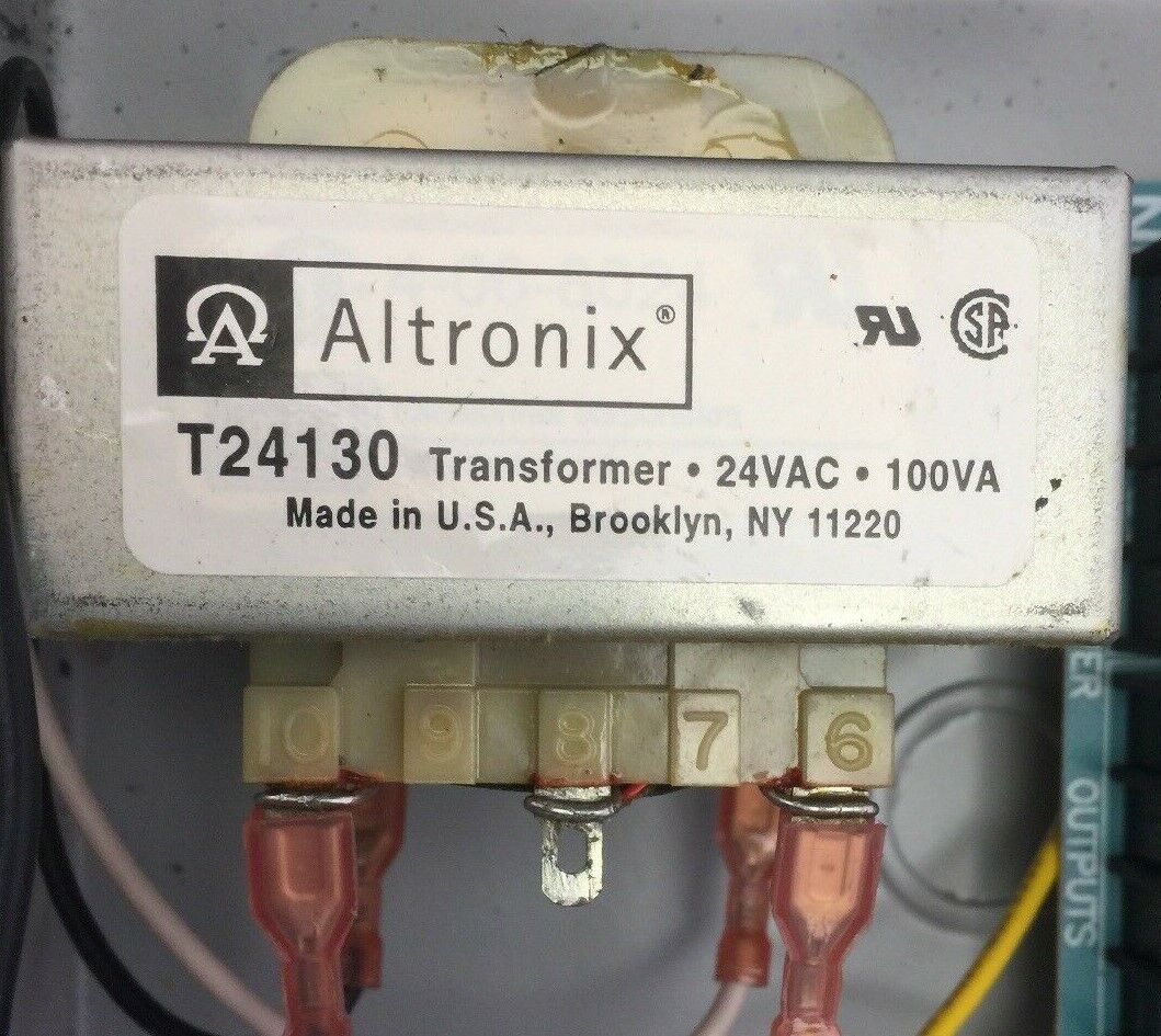 ALTRONIX ALTV248 CCTV CAMERA & ACCESSORY POWER SUPPLY 8 24VAC FUSED OUTPUT