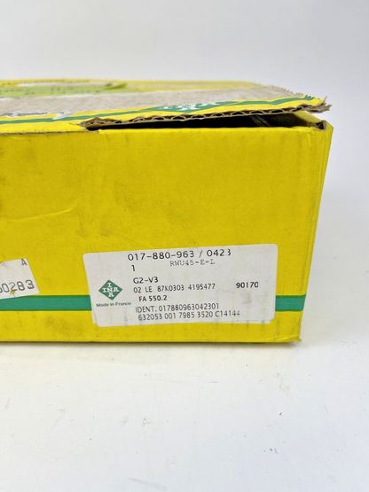 INA FRANCE - RWU45-E-L-G2 V3 - LINEAR CARRIAGE BLOCK - RWU45 - RWU45-E-L