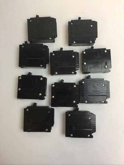 CHALLENGER C120 CIRCUIT BREAKER 20AMP 120/240VAC 1POLE (LOT OF 10)