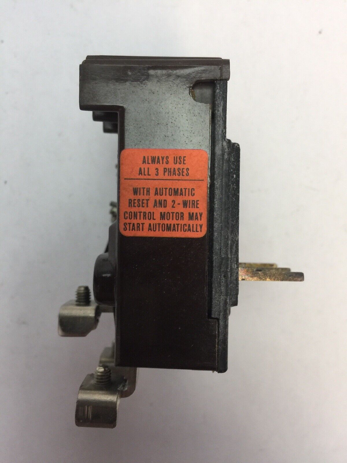 KLOCKNER MOELLER Z0-1,2/K-NA BIMETAL RELAY 0.6-1.2A