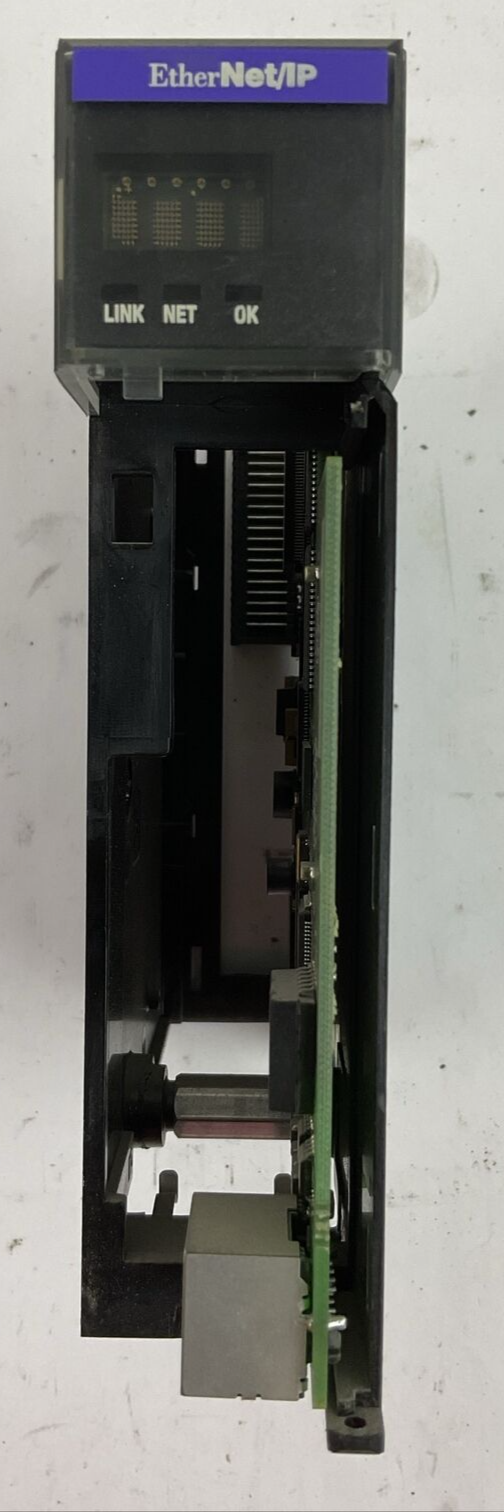 ALLEN BRADLEY 1756-ENBT SER A CAT REV H01 F/W REV 2.4 ETHERNET/IP COMMUNICATION