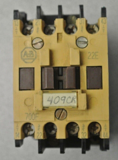 ALLEN BRADLEY 700-F220A1 RELAY, Ser. B