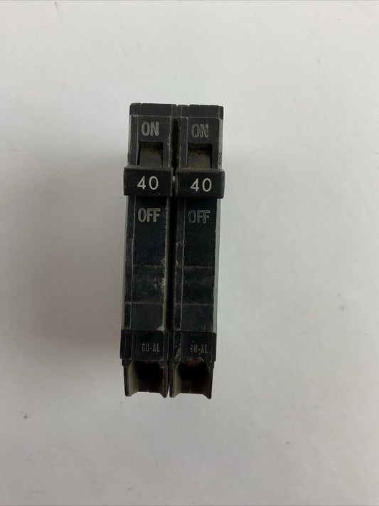 GE TQP240 CIRCUIT BREAKER 2POLE 40AMP 120/240VAC