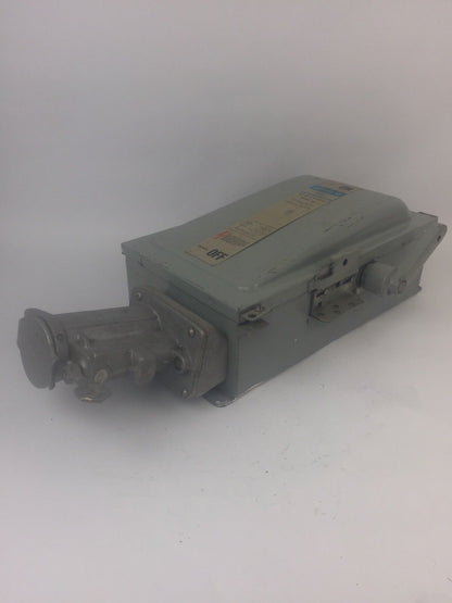 GOULD I-T-E F353H-CH FUSIBLE SAFETY SWITCH 600VAC 250VDC 100AMP 3PH 75HP 3 POLE