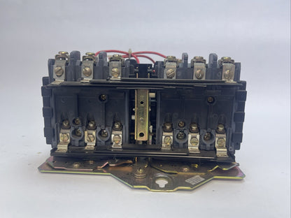 ALLEN BRADLEY 505-BOD-A2E REVERSING STARTER SER C 27A 600VAC 10HP COIL 115-120V