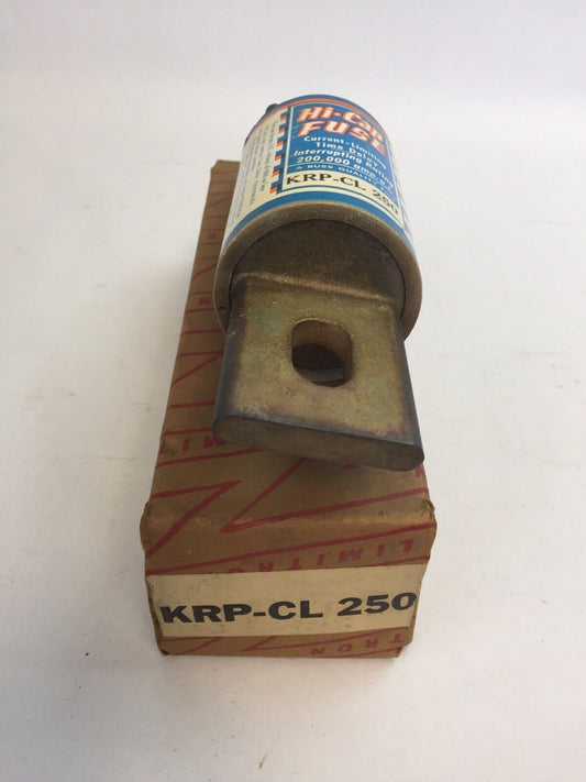 BUSSMAN KRP-CL 250 HI-CAP FUSE CURRENT-LIMITING TIME DELAY 250AMP 600VAC