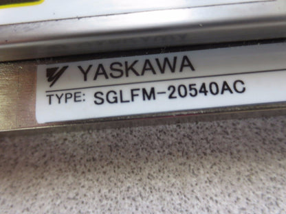 YASKAWA SGLGM-60405A-M + SGLFM-20540AC CORELESS LINEAR SERVO MOTOR MAGNET TRACKS