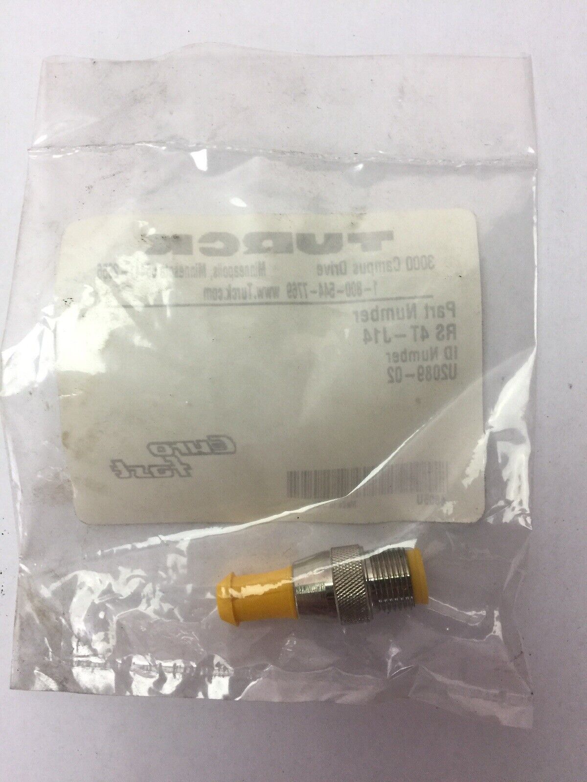 TURCK RS 4T-J14 CONNECTOR