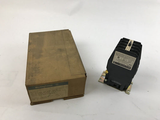 Westinghouse Industrial Control Relay BFE75F - 120V/110V Coil 178C603G01 - 10A