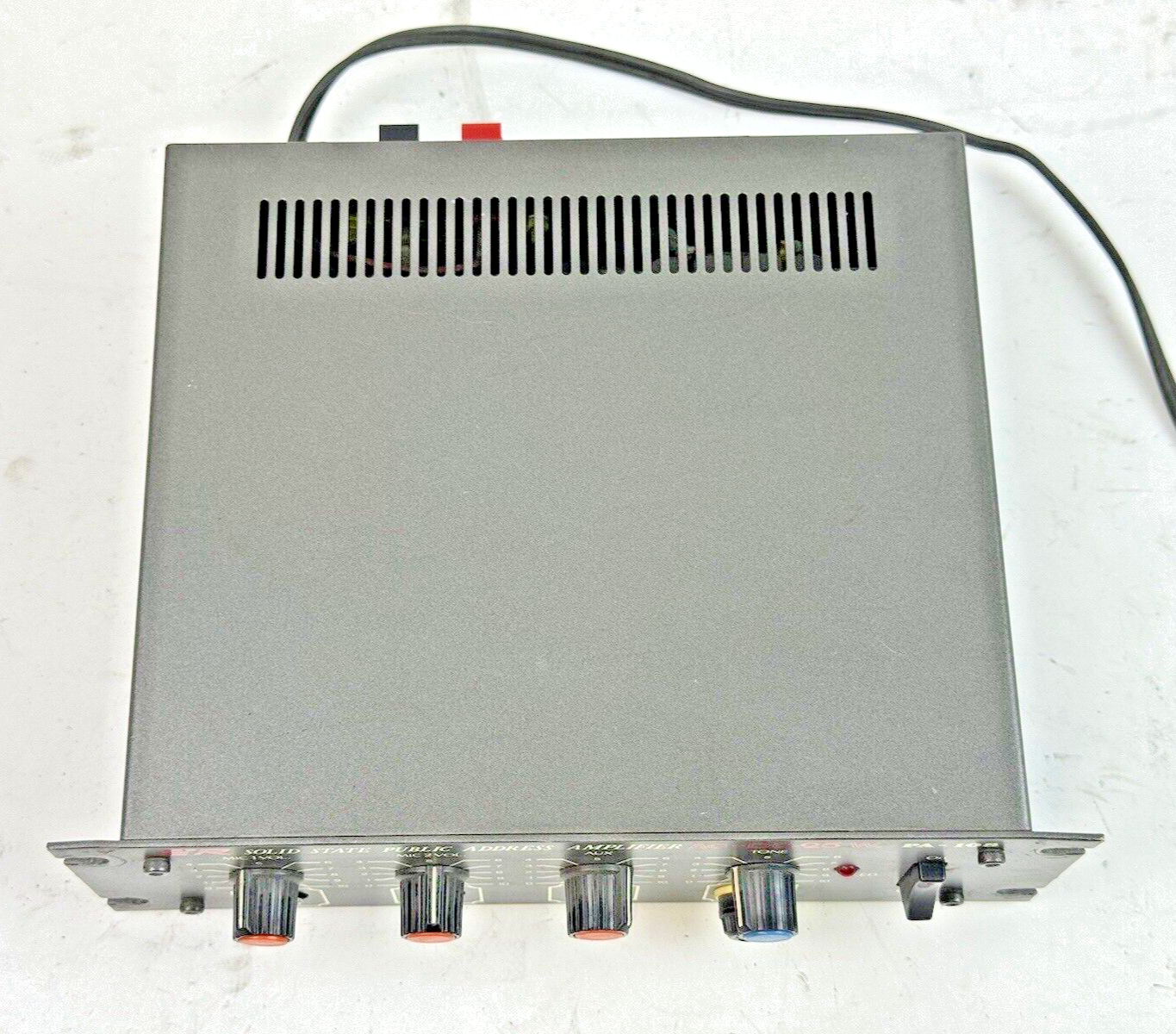 ER - AC-DC 25 W - SOLID STATE PUBLIC ADDRESS AMPLIFIER - PA-108