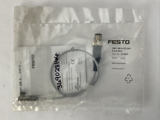 FESTO SMT-8M-A-PS-24V-E-0,3-M12 PROXIMITY SENSOR SERIE K613