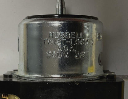 HUBBELL CS8369 TWIST LOCK RECEPTACLE 50A 250V 3PH 3POLE