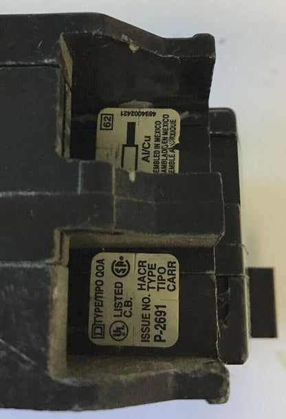 SQUARE D QO2100VH CIRCUIT BREAKER 100A 120/240VAC 50/60HZ  2POLE