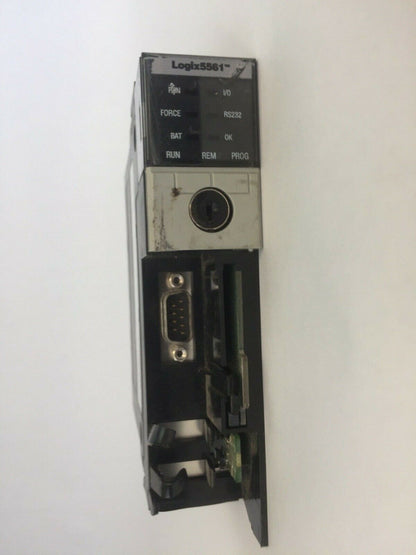 ALLEN BRADLEY 1756-L61 SER B LOGIX PAC CONTROLLOGIX 5561 PROCESSOR F/W REV 1.10