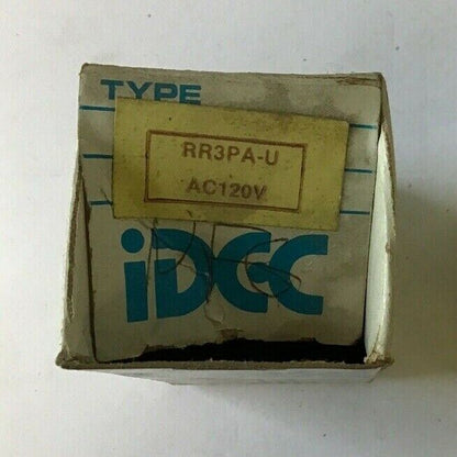 IDEC RR3PA-U 120VAC RELAY 220VAC 10A 100VDC