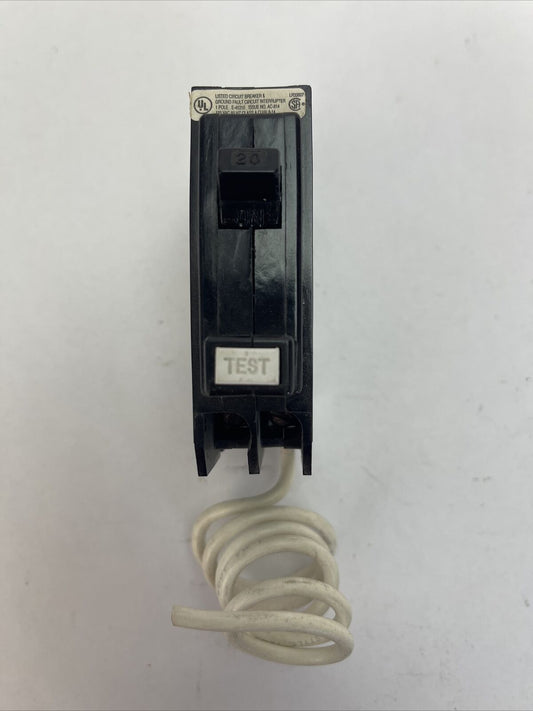 CHALLENGER CBBGF1020 GROUND FAULT INTERUPTER CIRCUIT BREAKER 20AMP 1P 120VAC