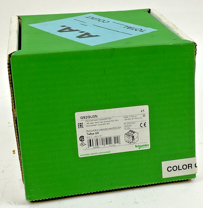 SCHNEIDER ELECTRIC GS2GU3N FUSIBLE DISCONNECT SWITCH 600V 60A