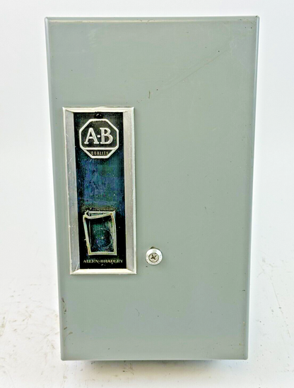 ALLEN-BRADLEY - 509-CAD SER. A -MAG MOTOR CONTROLLER W/ TYPE 1 ENC 120V COIL-NEW