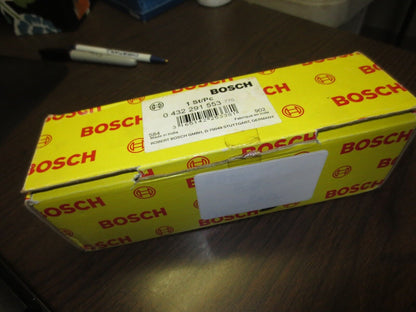 BOSCH 0 432 291 553 FUEL INJECTOR / NOZZLE - NEW SURPLUS