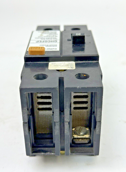 CUTLER-HAMMER - GHCGFEP1020 - BREAKER W/ GROUND FAULT - 1 POLE/277VAC/20A - NEW