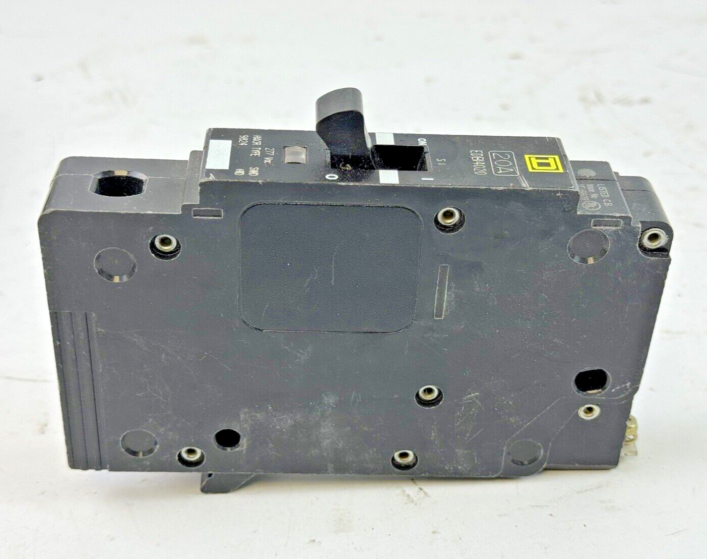 SQUARE D **LOT OF 7** - EDB14020 - 20A/1 POLE/277 VAC/BOLT ON/TYPE HACR - NEW