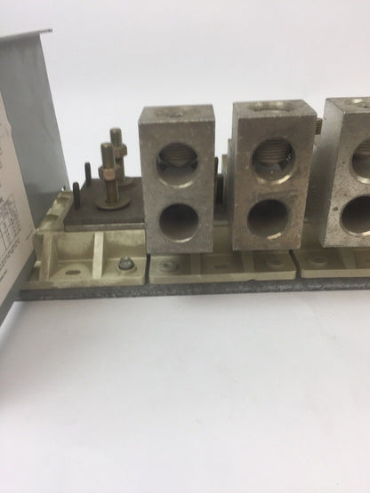 GE SPECTRO SERIES ANK120 NEUTRAL ASSEMBLY MOD 1 1200A MAX
