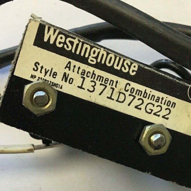 WESTINGHOUSE SHUNT TRIP  1371D72G22 ATTACHMENT COMBINATION
