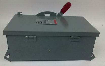 WESTINGHOUSE, HUN362, SAFETY SWITCH, 60A, 600V, 3P, TYPE 1 INDOOR ENCLOSURE, NEW