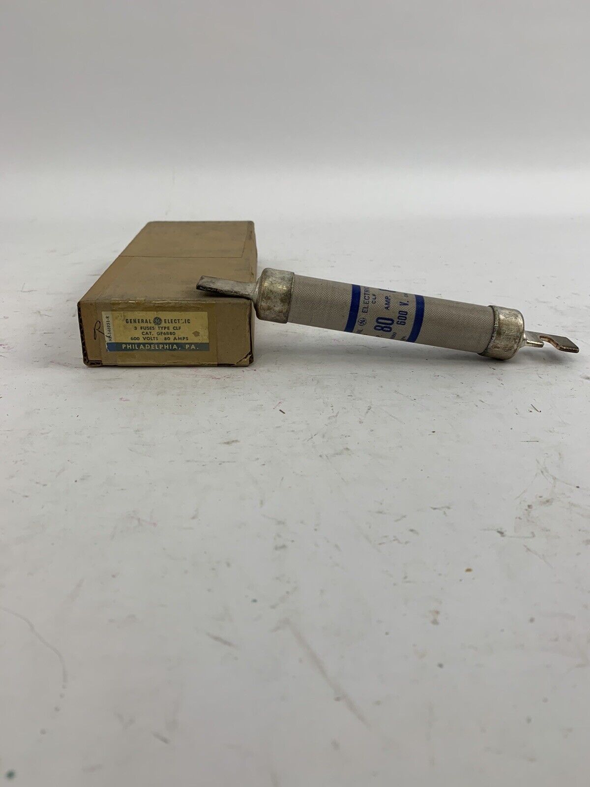 General Electric GF6B80 80A 600V Fuse "Lot of 3"
