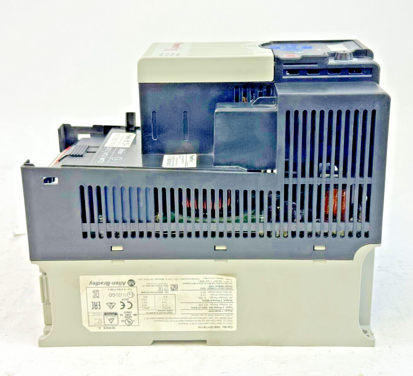 ALLEN-BRADLEY - 25B-D017N114 SER. A FRN 5.001 - POWERFLEX 525 - **MISSING COVER