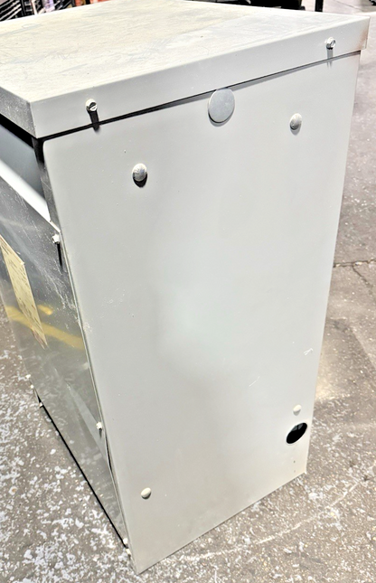 CUTLER HAMMER N48M28F45A 45KVA 3PH TRANSFORMER PRIM:480  SEC:208Y/120 SER.A
