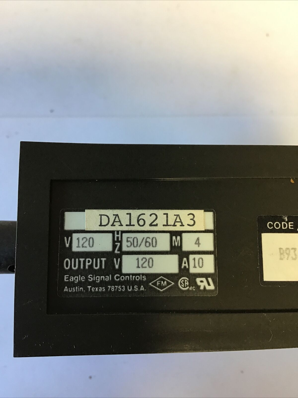 EAGLE SIGNAL DA1621A3 MINFLEX 120V 50/60HZ 10A REPEAT CYCLE TIMER
