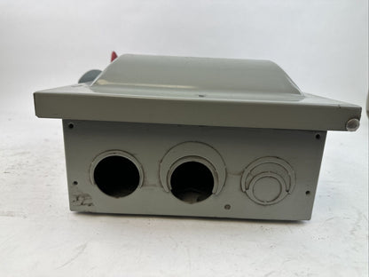 SIEMENS GF323N TYPE VB II 100A 240VAC 3PH 30HP 240VDC 20HP NEMA TYPE 1 FUSIBLE