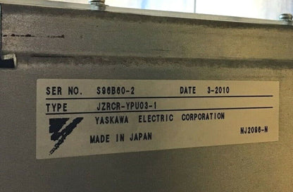 YASKAWA JZRCR-YPU0S-1 POWER SUPPLY CONTACTOR RELAY SWITCH