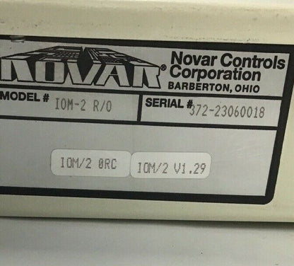 NOVAR IOM/2  R/O  LOGIC ONE V1.29 INPUT/OUTPUT MODULE