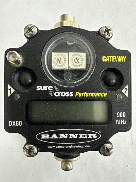 BANNER DX80P9T6S-P GATEWAY SURE CROSS PERFORMANCE 900MHz