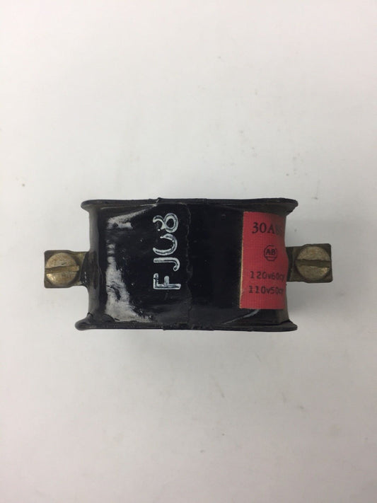Allen Bradley 30A86 Coil, 120V 60Cy/ 110V 50Cy.  NEW