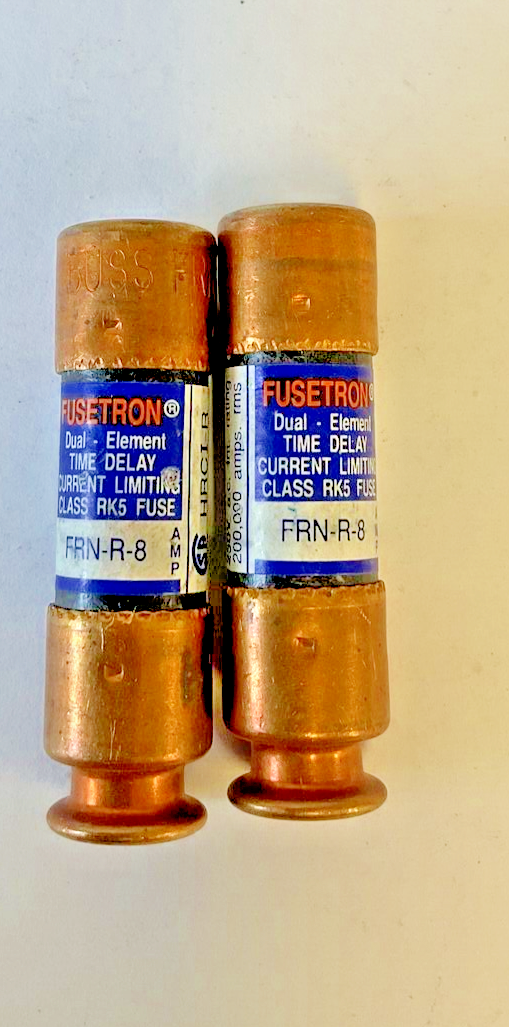 BUSSMANN FRN-R-15(4),FRN-R-12(1),FRN-R-10(2),FRN-R-8(2) FUSE  ***LOT OF 9***