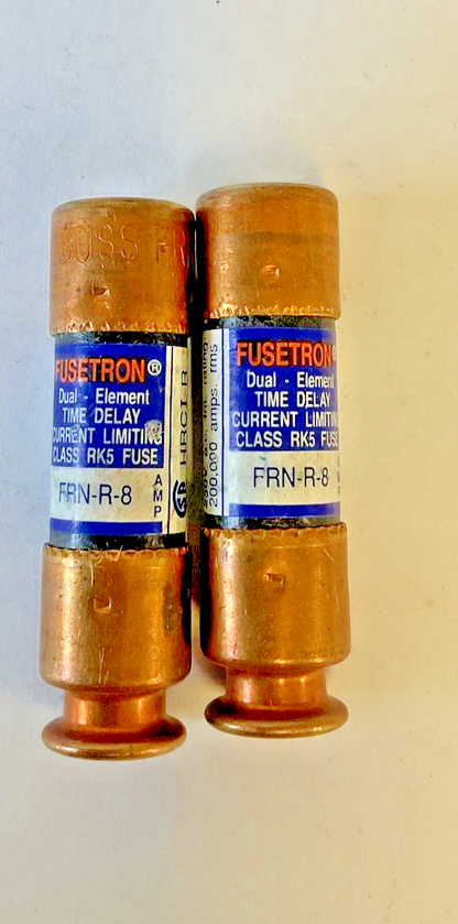 BUSSMANN FRN-R-15(4),FRN-R-12(1),FRN-R-10(2),FRN-R-8(2) FUSE  ***LOT OF 9***