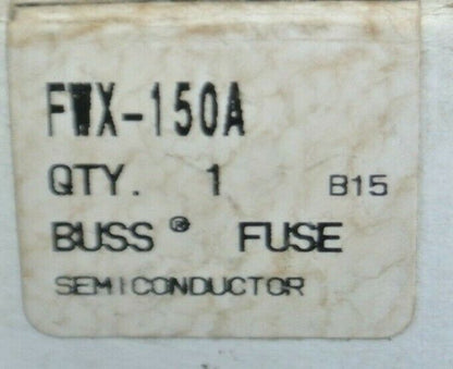 COOPER-BUSSMANN FWX-150A SEMICONDUCTOR FUSE / 150A / 250V / NEW SURPLUS