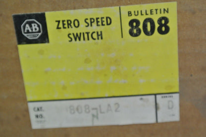 ALLEN-BRADLEY 808-LA2, Ser. D - LOCKOUT RELAY - 240V, 60Hz - NEW SURPLUS