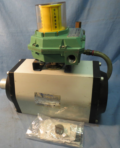 DEZURIK ACTUATOR and ASCO L-YCB3A2, 8317G35 VALVES