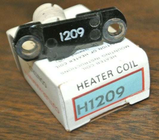 CUTLER-HAMMER H1209 THERMAL OVERLOAD HEATER