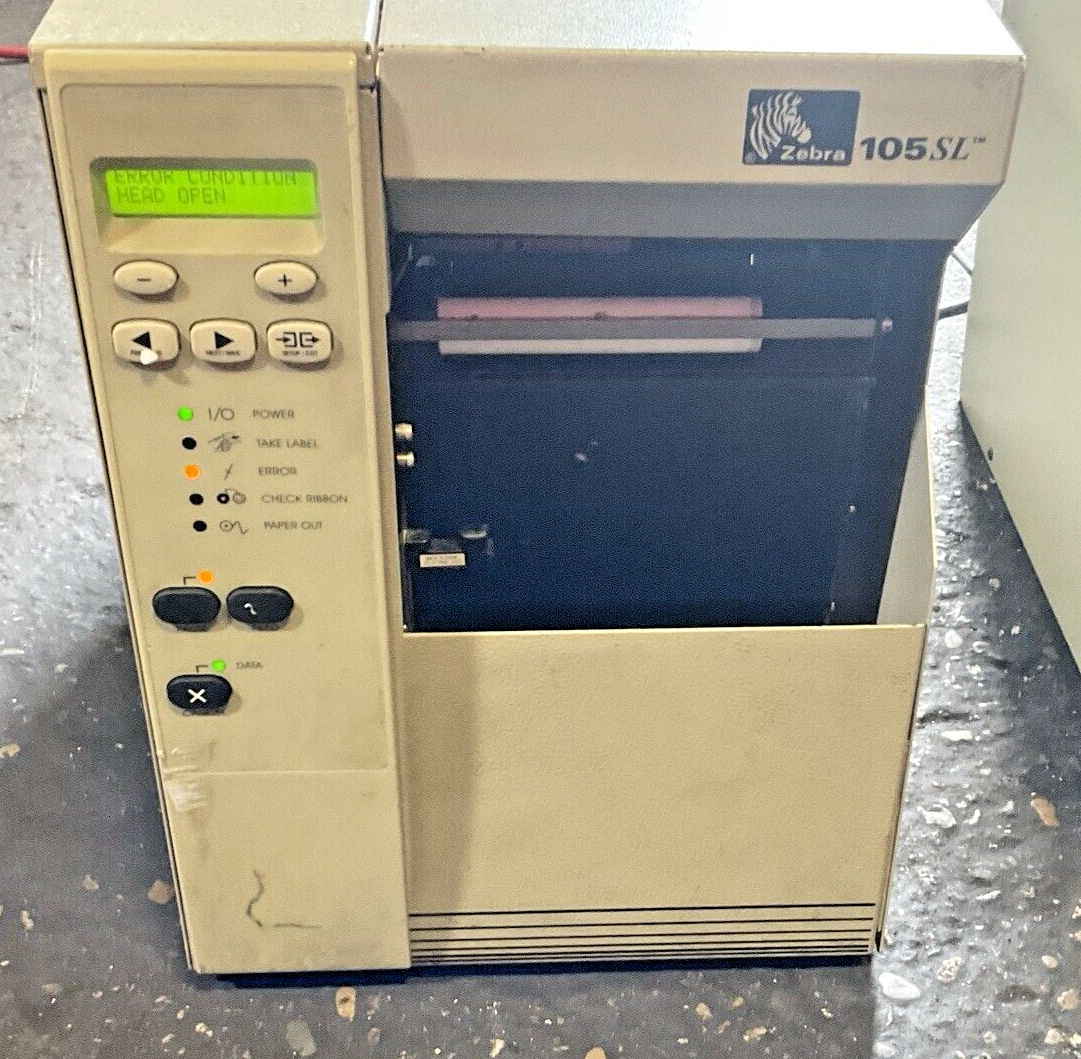 ZEBRA 105SE & 105SL THERMAL PRINTER  ***PARTS ONLY***