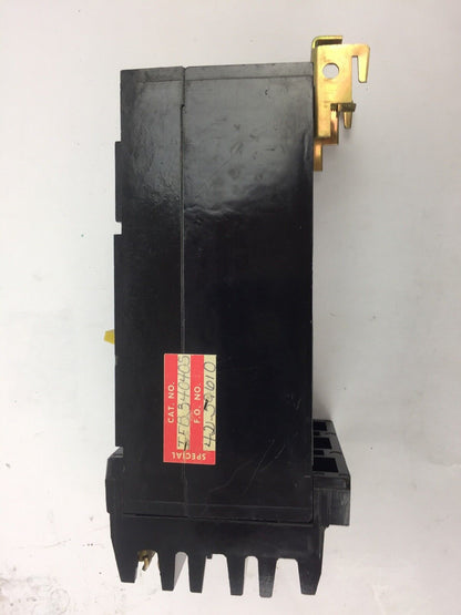 SQUARE D IFB34040S CIRCUIT BREAKER 480 VAC 40 AMP 3 POLE TYPE IFB SPECIAL MADE