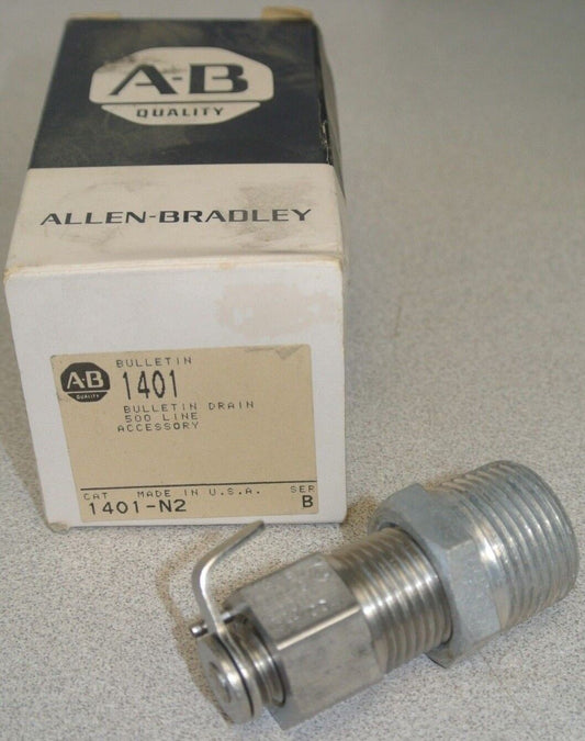 ALLEN-BRADLEY 1401-N2 / BULLETIN 500-LINE DRAIN / NEW SURPLUS