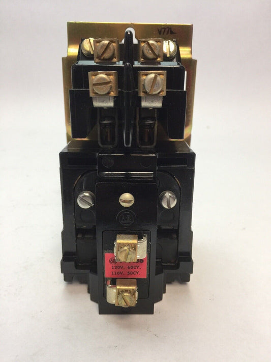 ALLEN BRADLEY 700-BR200A1 AC RELAY 600VAC 10AMP 2POLE 2NO 76A86 COIL 120V 60CY