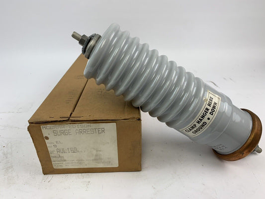 Mcgraw-Edison Surge Arrester Type EL 9kV AVL1B9